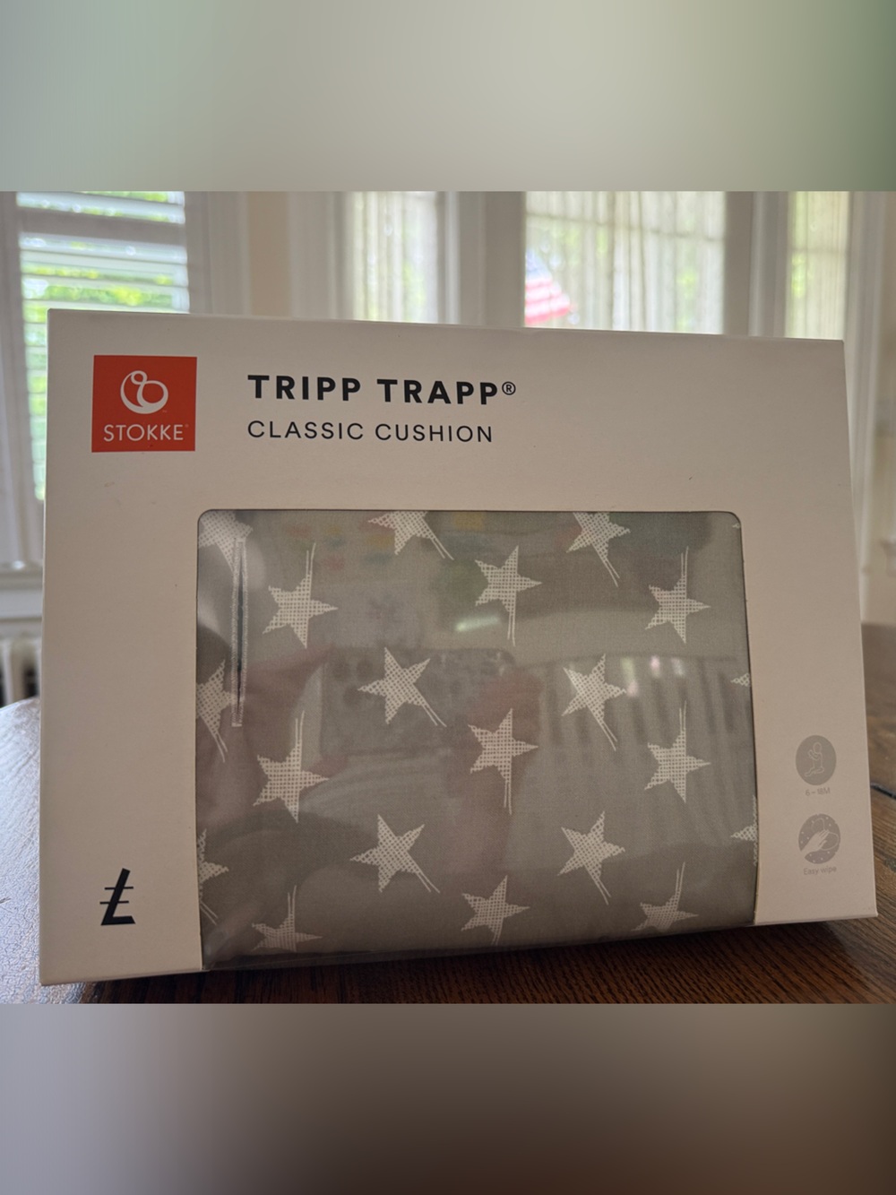 Stokke Tripp Trapp Classic Cushion - Gray Star